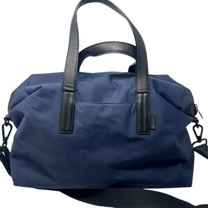 Away Overnight Duffle Bag Standard Navy Carry On or Perfect Weekender